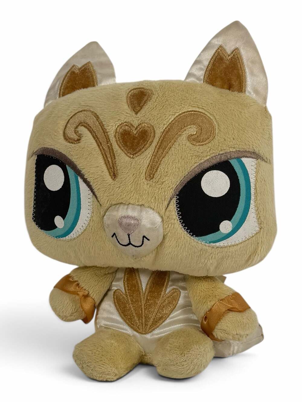 2008 Hasbro Littlest Pet Shop Sassiest Kitty Plush Stuffed Animal